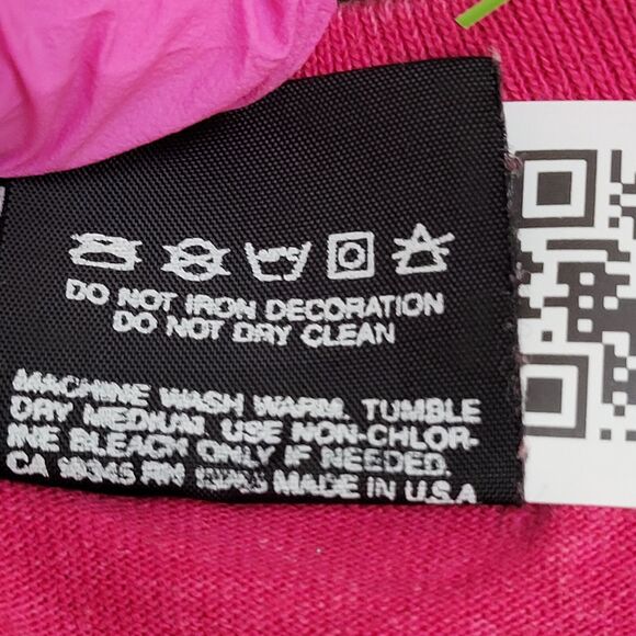 Vintage 80s Screen-Stars Shirt Womens Large 20x25 Pink - Picture 7 of 12